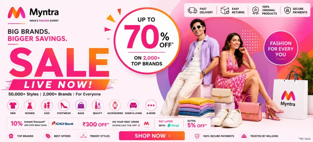 Myntra Offers