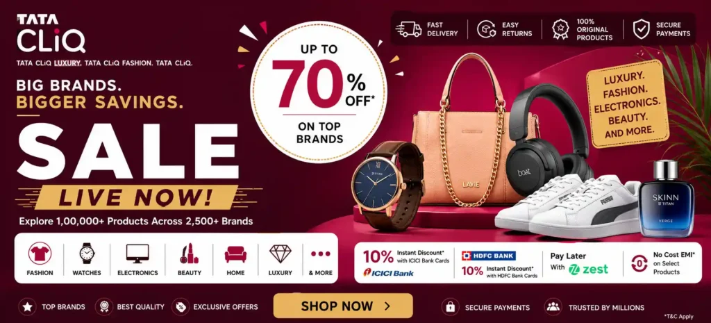 TataCliq Offers
